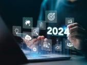 Business strategy concept for an AI company.